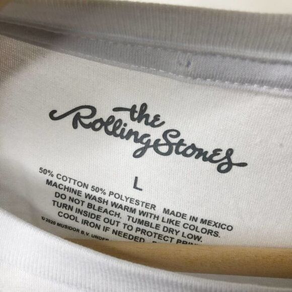 THE ROLLING STONES Baby Blue Graphic Tee  - Picture 4 of 8